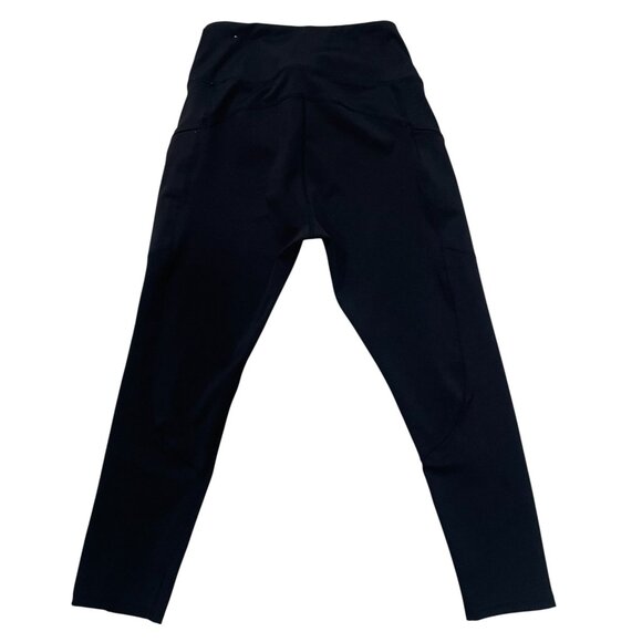 Level Up Active Black Leggings Medium Cargo Athleisure Gym Yoga Streetwear - Picture 6 of 8